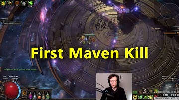 My First Maven Kill! (PoE 3.13 Echoes of the Atlas Final Boss)