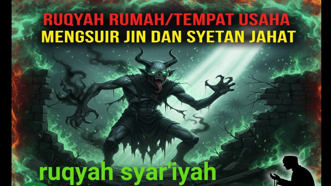 RUQYAH RUMAH/TEMPAT USAHA,MENGUSIR JIN/SYETAN JAHAT,edisi romadhon,@al-hayata#ruqyah#ruqyahsyariyah