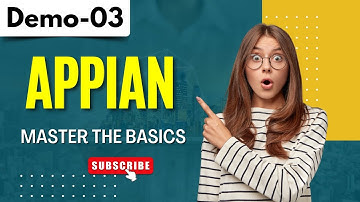 "Appian BPM Unveiled! Demo Day 03 Tutorial for Beginners 🌐 | Master the Basics 📚"