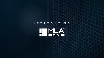 Martin Audio MLA Mini Promotional Film