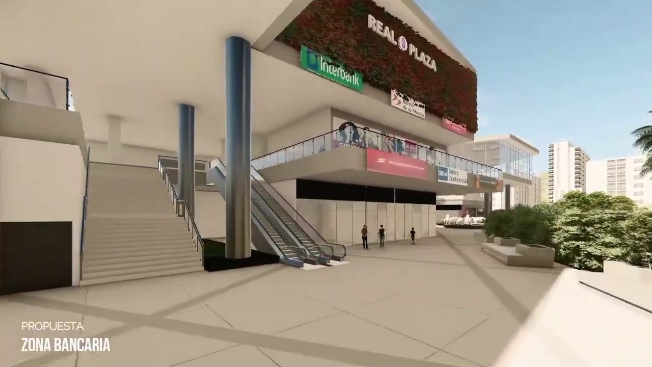 Recorrido virtual Centro comercial Tesis de Arquitectura UCV