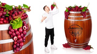 This Wine Barrel is 100% Chocolate!
