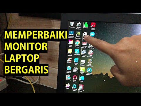 Video: Bagaimana cara menghilangkan garis vertikal di laptop saya?