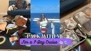 Pack With Me For A 7Day Cruise  | Cruise Essentials | Packing Tips | Carnival Mardi Gras 2023