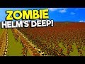 Massive Zombie Swarm Invades Helm's Deep in SwarmZ!