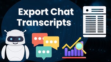 How To Send Chatbot Chat Transcripts and Conversations History To Customer Emails