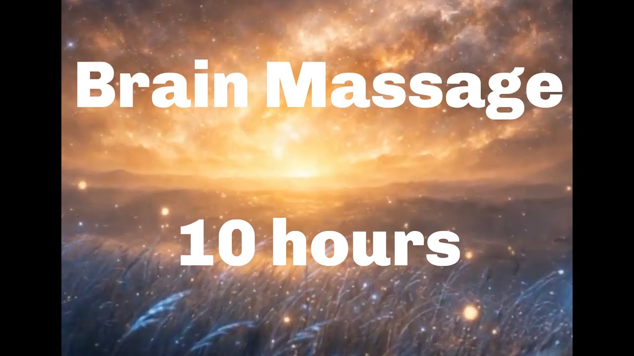 10 Hours Deep Sleep Music | Anxiety Relief & Brain Massage | Deep Rest