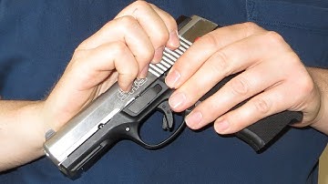 Handgun Slide Stops For Left Handed Shooters