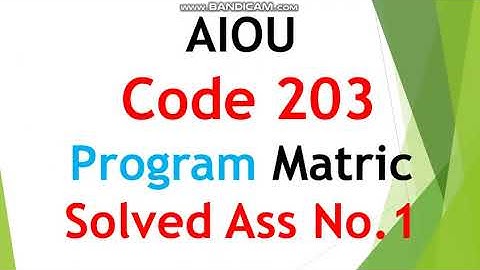 AIOU Code 203 Solved Assignment No. 1 Autumn 2021 || General Science || Level: Matric || Complete