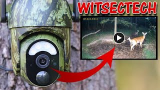 Witsectech 4G Solar Trail Camera: Pan/Tilt, Live View, Color Videos Field Testing and Review