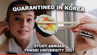 14 Day Quarantine in Korea!! | Yonsei Study Abroad 2021