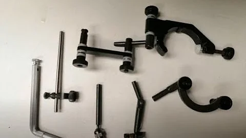 The ONLY dial indicator holder that GUARANTEES perfect stylus alignment.