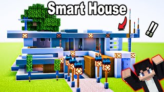 How to Build SMARTEST House in Minecraft!#SmartesthouseinMinecraft