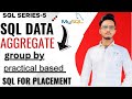 Group by clause | data aggregation | aggregate function | syntax | output | case when condition ✔️