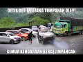 PARAH !!! Petaka Tumpahan Oli, Semua Kendaraan Ngedrift di Sitinjau Lauik