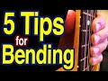 Guitar Bending Tips Bend Like The Pros 