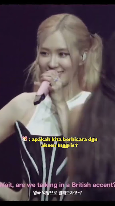 Jennie and Rose british accent so Funny 🤭☺️😍 #blackpink #jennie #rose