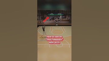 How to turn on Shot Feedback on NBA 2k25 #nba2k #nba2k25 #nba2k25tips