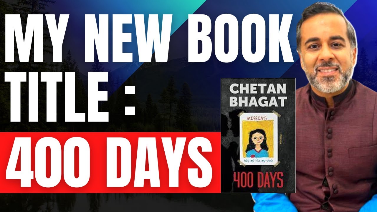 My new book title: 400 days - YouTube