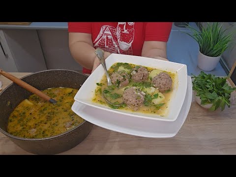 Фрикадельки / Суп/Старинный рецепт от моей бабушки