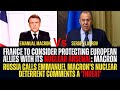 Emanual Macron Vs Sergey Lavrov: Nuclear Threat Row Both Sides!