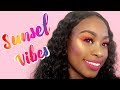 Sunset Vibes | Full Face Makeup Tutorial