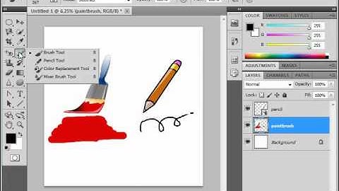 Photoshop CS5 Tutorial Painting Tools Adobe Training Lesson 5.1