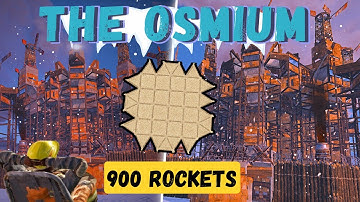 The 900 ROCKET 4X4 | The OSMIUM - ANTI-SIEGE - FURNACE WALL | Rust CLAN Base Design 2024