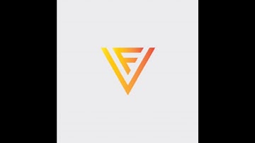 VF logo design in illustrator #shorts #ytshorts #logodesign #monogramlogo