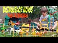 FAZENDINHA DE BRINQUEDO PARTE 2 - CAVALO TRATOR VACA CAMINHÃO DE BOI DINOSSAURO | ANIMAIS DA FAZENDA