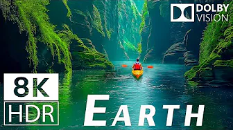 MOST BEAUTIFUL PLACES IN THE WORLD in 8K HDR | Relaxing Cinematic Nature Film