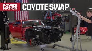 Dropping A Supercharged Coyote In The '70 RestoMod Mustang  Detroit Muscle S8, E15
