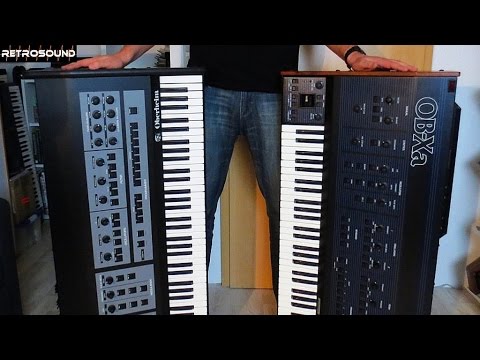 Oberheim OB-X vs. OB-Xa Vintage Analog Synthesizer