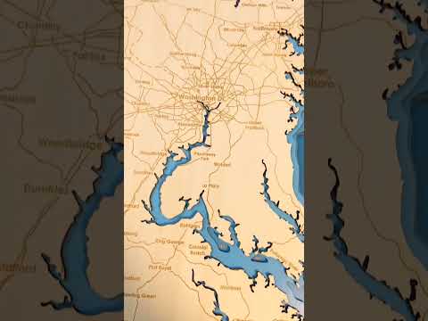 Video: Peta Teluk Chesapeake