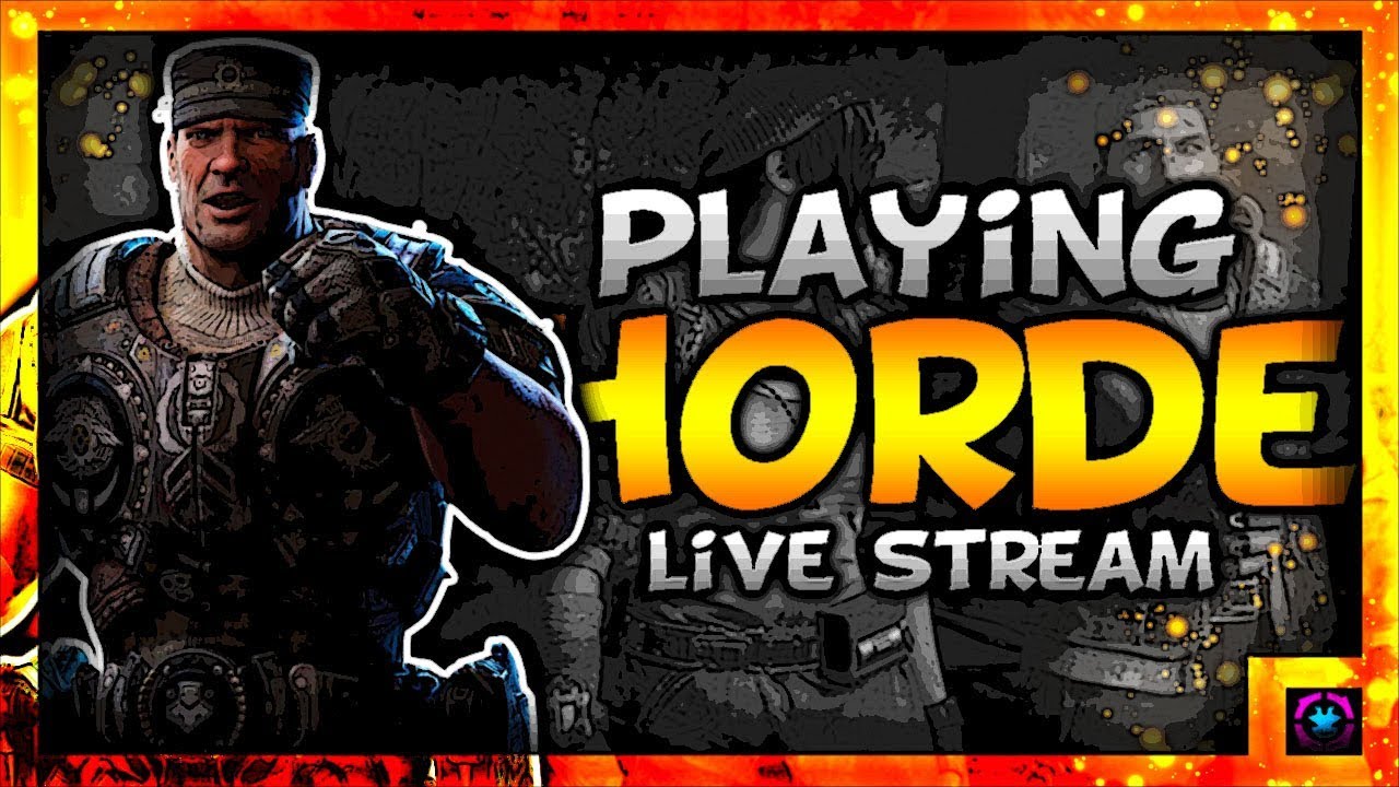 *GEARSMAS 2017* Inconceivable Horde Mode (Gears of War 4 Speedrun Live Stream) w/PeaceKeeper