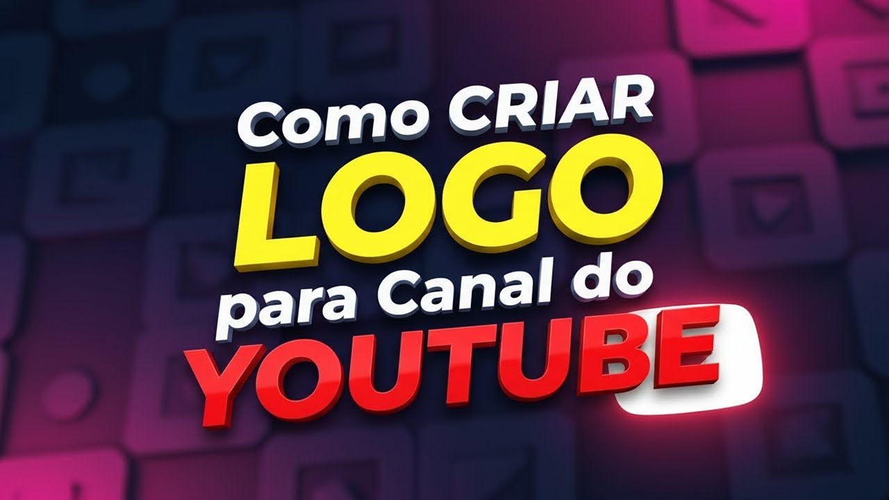 Como CRIAR LOGO para Canal do Youtube com INTELIGÊNCIA ARTIFICIAL ...
