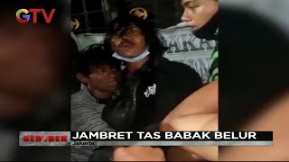 Dua Penjambret Tas Babak Belur Dihajar Warga di Pulogadung #Gerebek 22/07