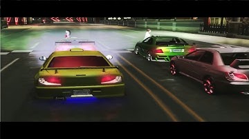 Need For Speed Underground 2: Walkthrough #100 - Bayview Plaza [Sprint] (Stage 4)