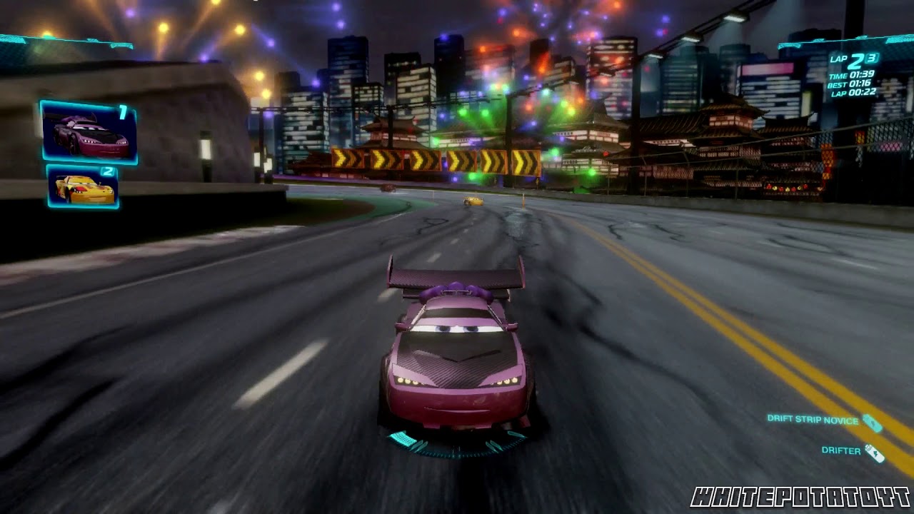 Cars 2 The Video Game Boost Vista Run! WhitePotatoYT! YouTube