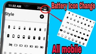 Kisi Bhi Phone Me Battery Icon Kaise Change Kare | Battery Icon Ko Style Kaise kare | Battery Icon screenshot 5