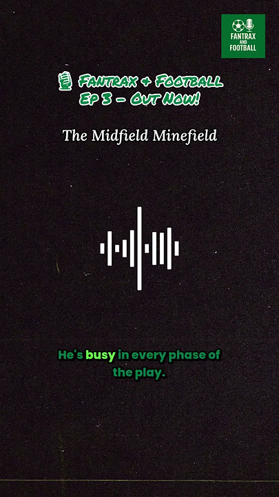 Episode 3 out now! The midfield minefield. #fantasyfootball #premierleague #draftpl #fantrax #shorts
