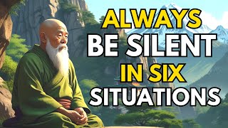 Always Be Silent in SIX Situations