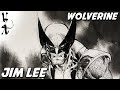 Jim Lee drawing Wolverine during Twitch Stream