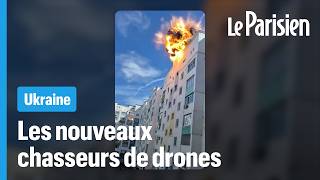 Pourquoi des employés de bureau tirent sur les drones russes en Ukraine