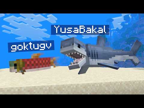 KÖPEK BALIĞINA Karşı Minecraft'ı Bitiriyoruz!