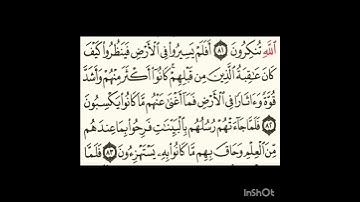 سورة غافر ٨٢الى٨٣ #سورةالفاتحة #اكسبلور #المصحف #سورةالكوثر #سورةالاخلاص #لايك #الرحمن #تيك_توك