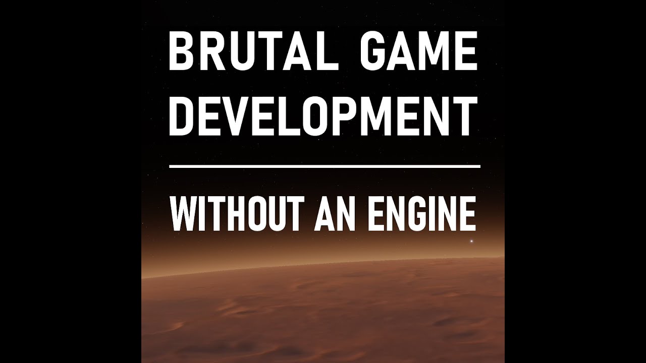 BRUTAL Game Development: Without an Engine | Dean Hall & Stephen Knightly | NZGDC 2025