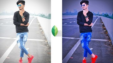 Snapseed Pink And Blue Tone Effect Editing Tricks | Best Photo Effects Android App | Snapseed Tricks