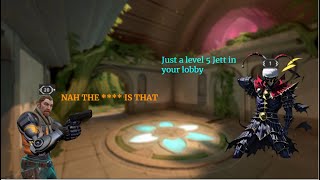 'Dude this is not a level 5 Jett' by Avel 121 views 4 months ago 1 minute, 27 seconds