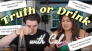 TRUTH OR DRINK with my boyfriend!!